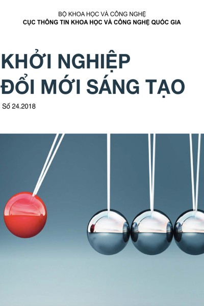 Khởi nghiệp đổi mới sáng tạo, số 24.2018