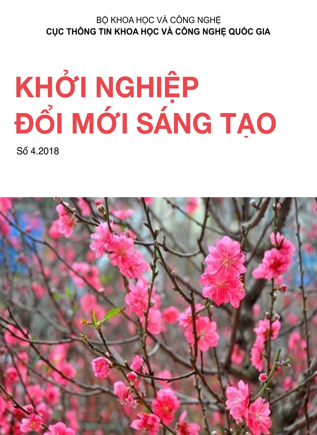 Khởi nghiệp đổi mới sáng tạo, số 4.2018