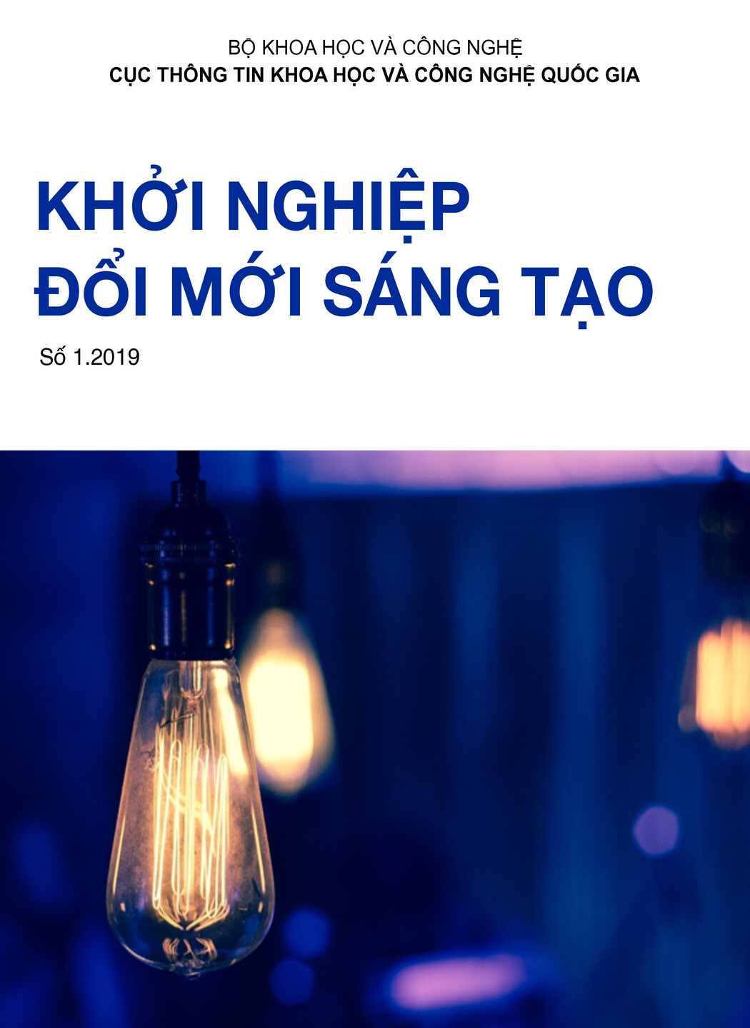 Khởi nghiệp đổi mới sáng tạo, số 1.2019