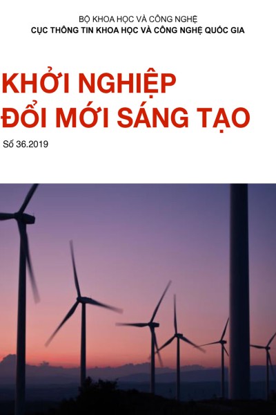 Khởi nghiệp đổi mới sáng tạo, số 36.2019