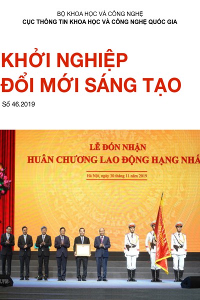 Khởi nghiệp đổi mới sáng tạo, số 46.2019