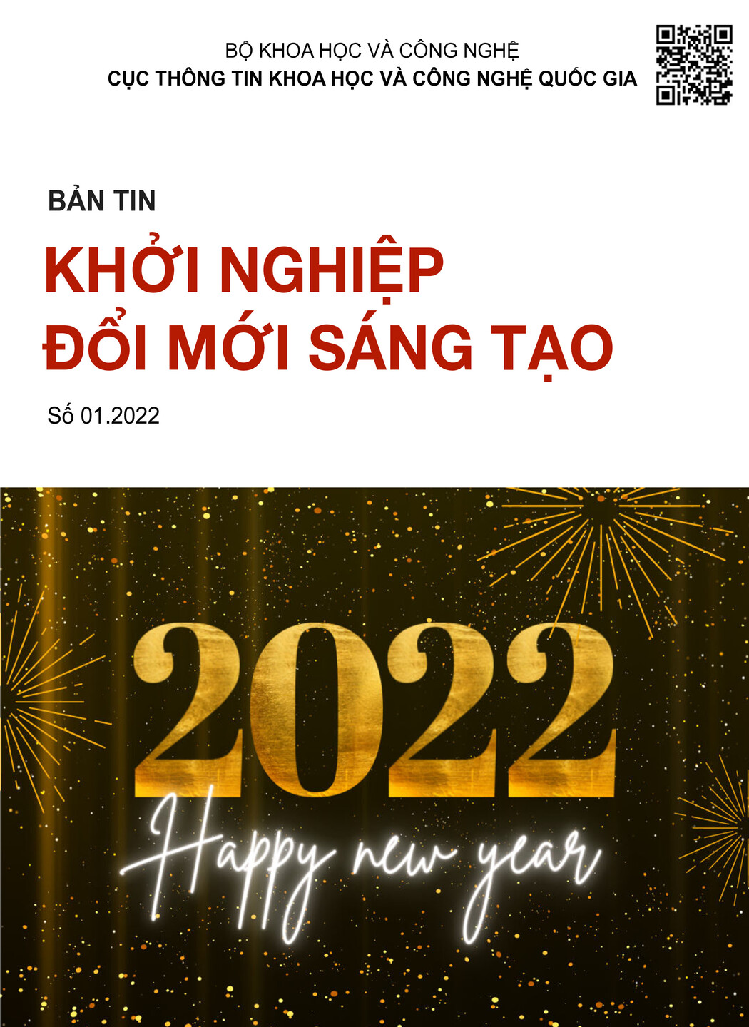 Khởi nghiệp đổi mới sáng tạo, số 1.2022