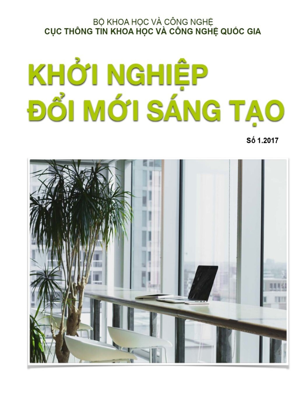 Khởi nghiệp đổi mới sáng tạo, số 1.2017