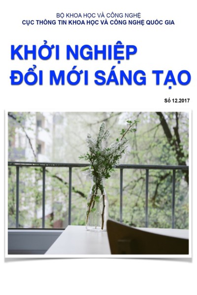 Khởi nghiệp đổi mới sáng tạo, số 12.2017