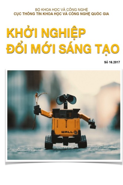 Khởi nghiệp đổi mới sáng tạo, số 16.2017