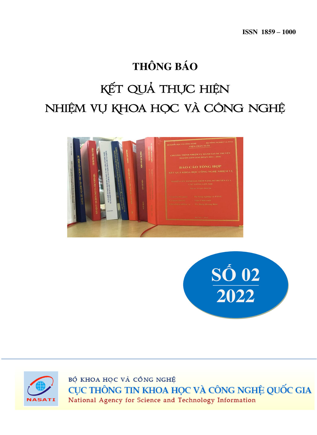 Thông báo kết quả thực hiện nhiệm vụ khoa học và công nghệ số 2 năm 2021