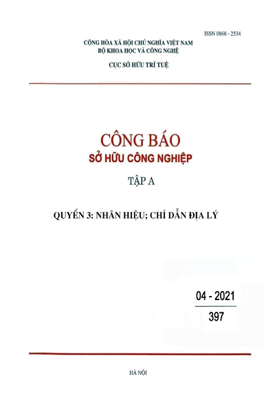 Số 397 - Tập A - Quyển 3: Nhãn hiệu; Chỉ dẫn địa lý