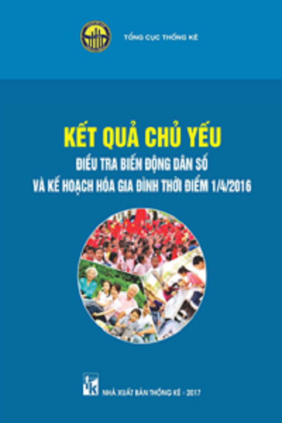 Kết quả chủ yếu Điều tra biến động dân số và Kế hoạch hóa gia đình thời điểm 1/4/2016